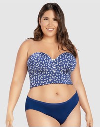 Parfait - Dolly Strapless Longline Denim Bustier Bra
