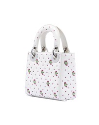 Pre-Loved by Azura Reborn - Pre-Loved Mini Embroidered Calfskin Lady Dior