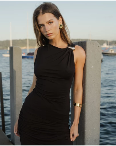 Forcast - Kirsty Bamboo Ruched Top