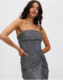 Romance by Honey and Beau - Blake Strapless Midi Dress