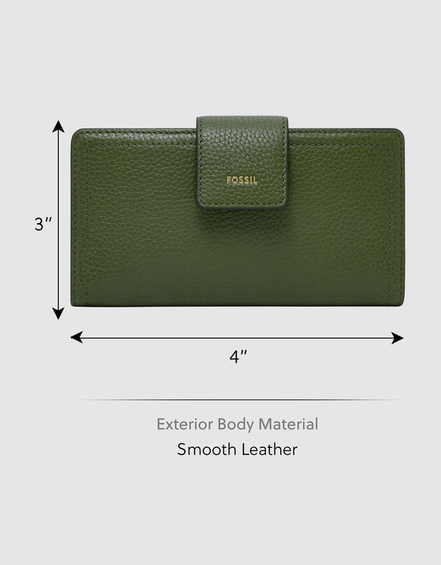 Fossil - Logan Green Clutch