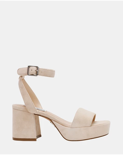Steve Madden - Mercerr Blush Suede Heels