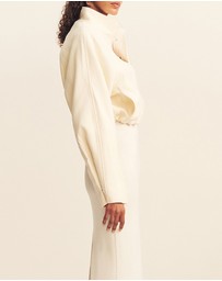 Shona Joy - Crosby Cropped Bomber Jacket