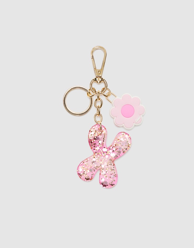 Seed Heritage - Pink Stripe Initial Keyring