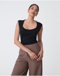 Forcast - Kingsley Knit Top
