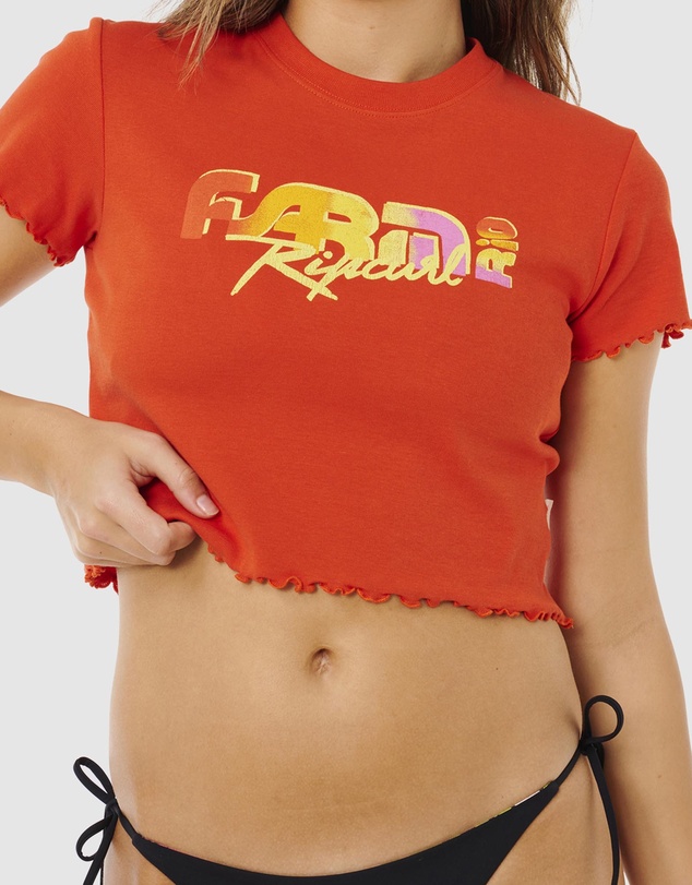 Rip Curl - Rip Curl x Farm Rio Carioca Fitted Tee