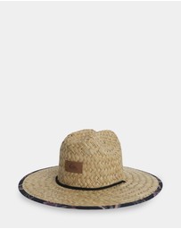 Quiksilver - Mens Pierside Print Straw Hat