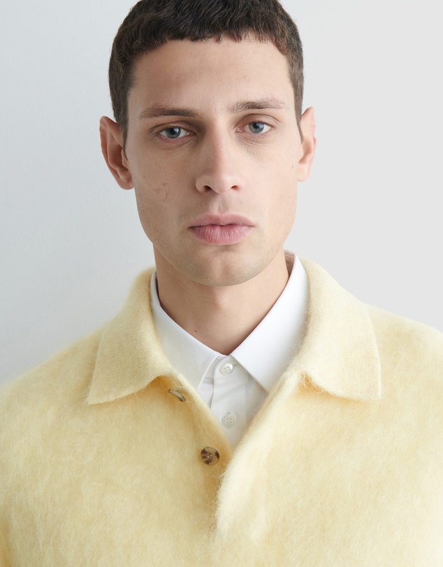 COS - Brushed Mohair-Blend Polo Jumper