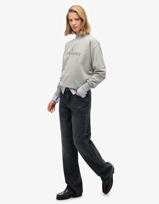 Superdry - Mid Rise Wide Leg Jean
