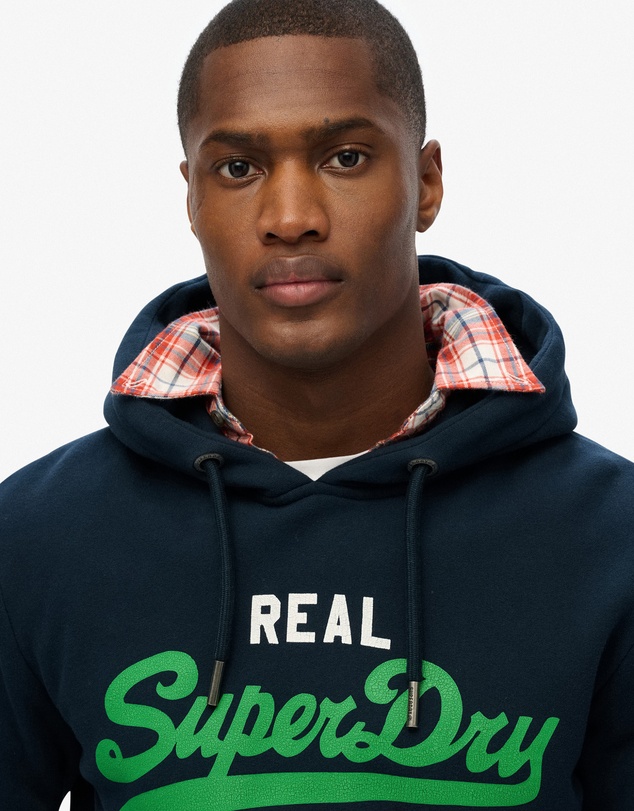 Superdry - Vintage Logo Tri Slim Fit Hoodie