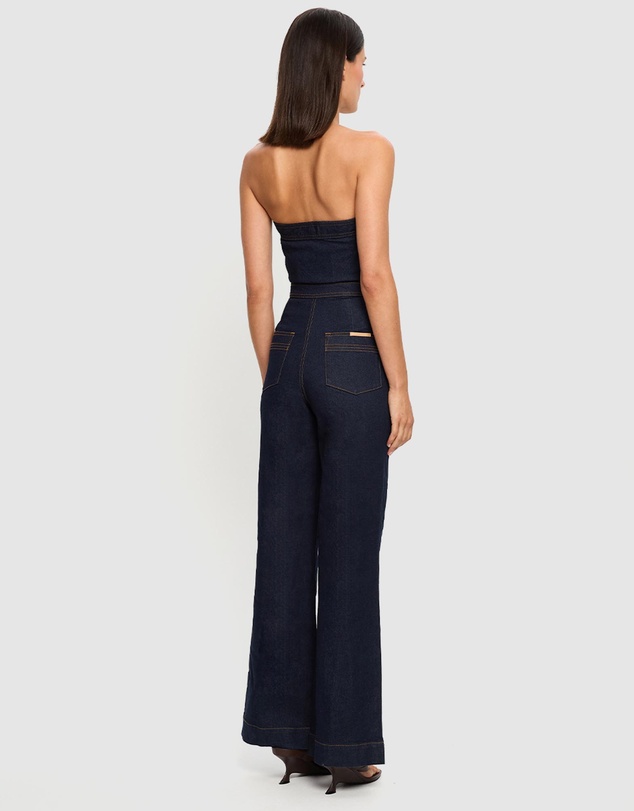 KIVARI - Dani Denim Jumpsuit