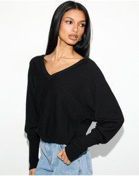 Dazie - Madrid Slouchy Knit Jumper