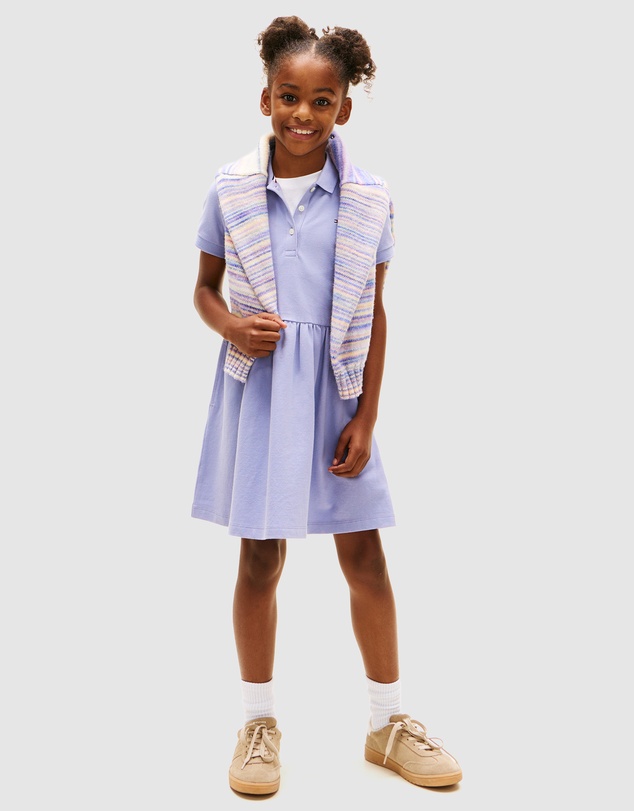 Tommy Hilfiger - Short Sleeve Polo Dress - Kids