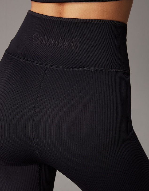 Calvin Klein Sport - Modern Ribbed Sport Biker Shorts