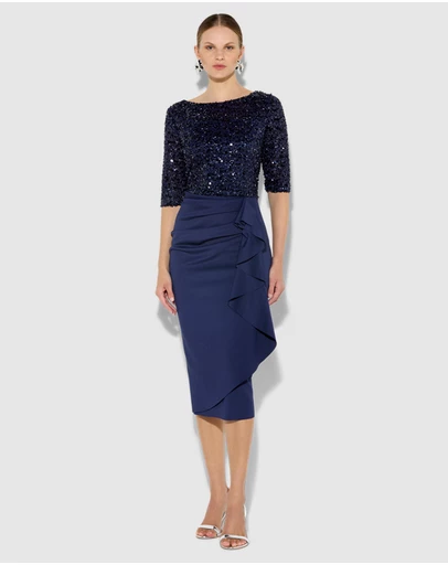 Montique - Reeva Sequin Cocktail Dress