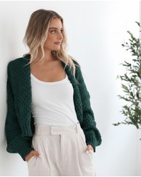 Esther & Co - Dorine Cardigan - Teal