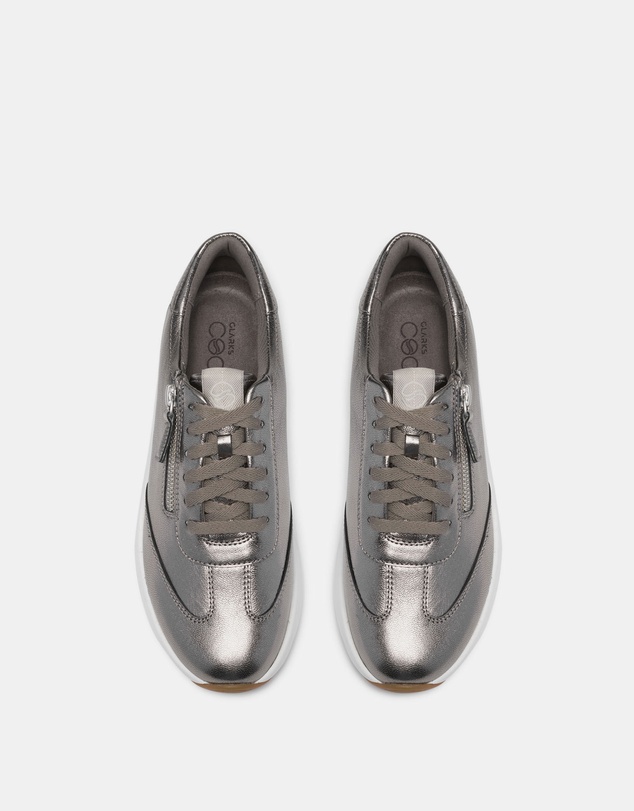 Clarks - Code R Run Pewter Metallic