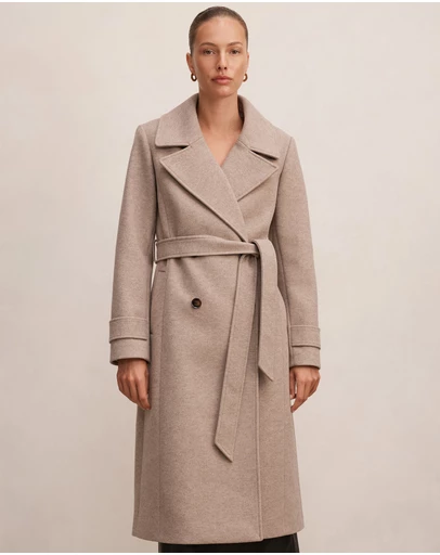 Forever New - Sandy Belted Coat