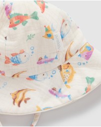 Purebaby - Fancy Fish Hat -Kids-Babies