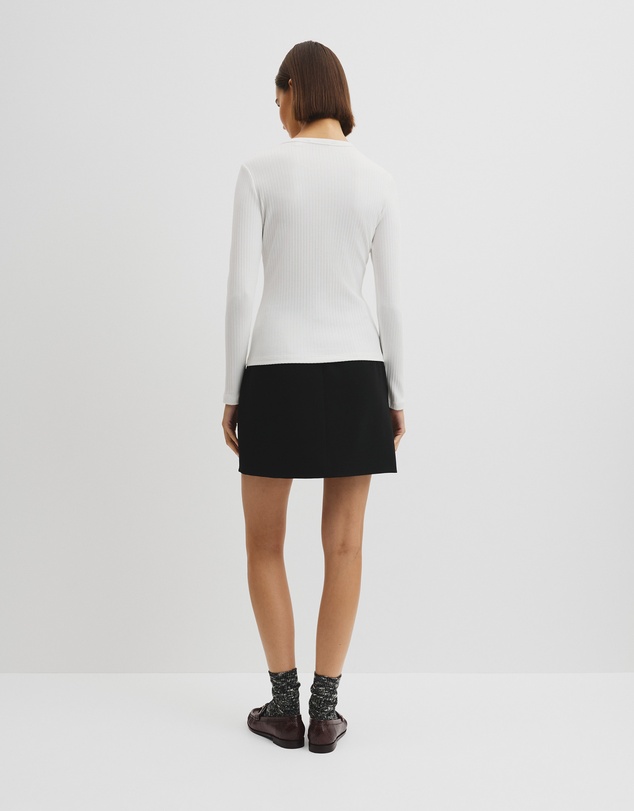 Country Road - Long Sleeve Rib Top