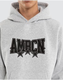 Americain - Tri-Star Relaxed Hoodie