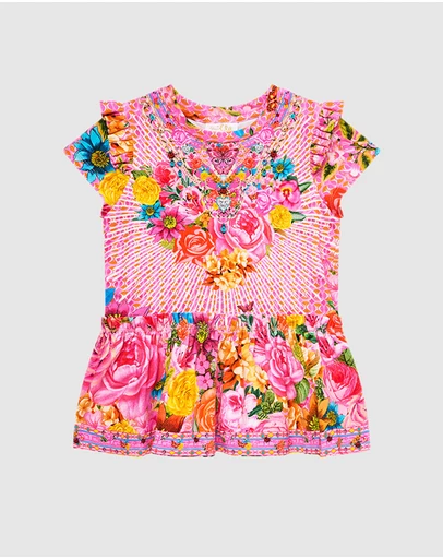 Camilla - Frilled Tee Dress - Babies