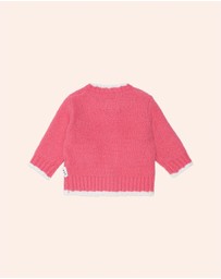 Huxbaby - Crochet Bow Cardigan - Babies-Kids