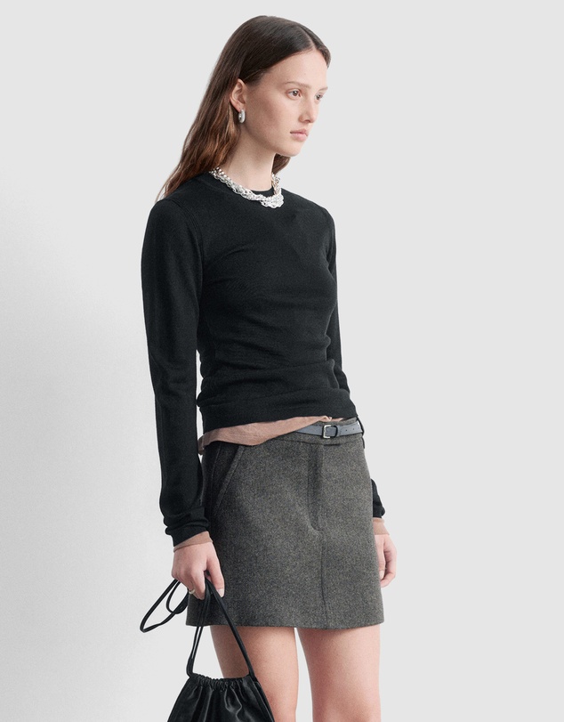 & Other Stories - Wool Mini Skirt