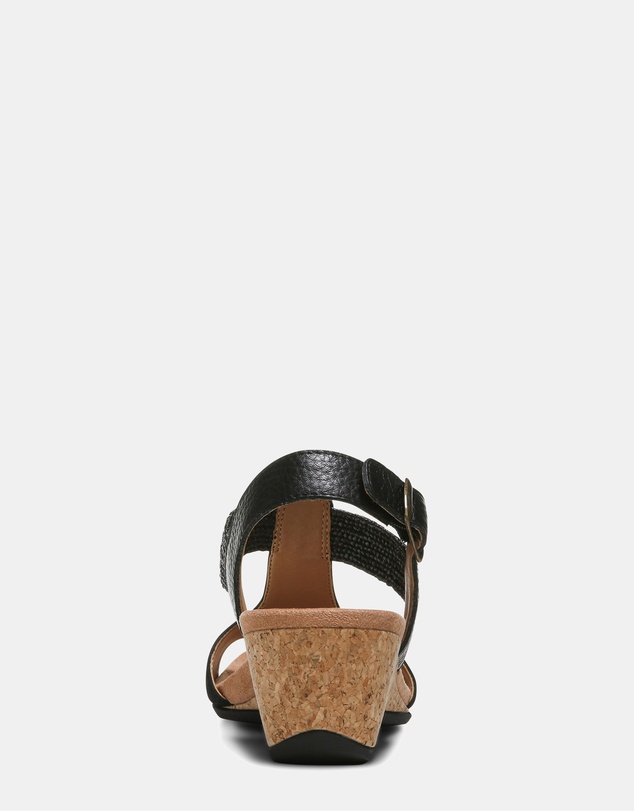Vionic - Kaytie Wedge Sandal - Black