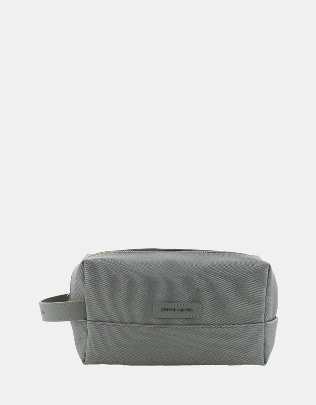 Pierre Cardin - Pierre Cardin Coated Canvas Travel Toiletry Bag