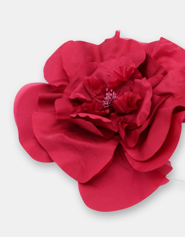 Morgan & Taylor - Cindy Fascinator in Burgundy Red