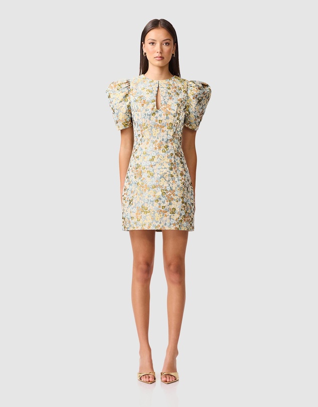 Elliatt - Tasmin Puff Sleeve Mini Dress