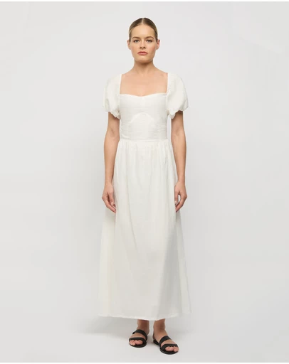 FRIEND of AUDREY - Larissa Linen Dress