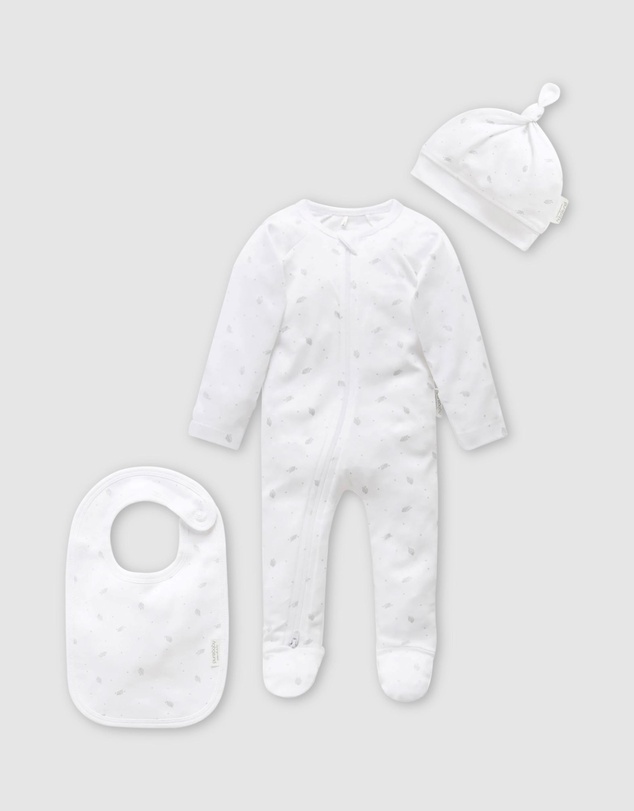 Purebaby - 3 Piece Set-Babies