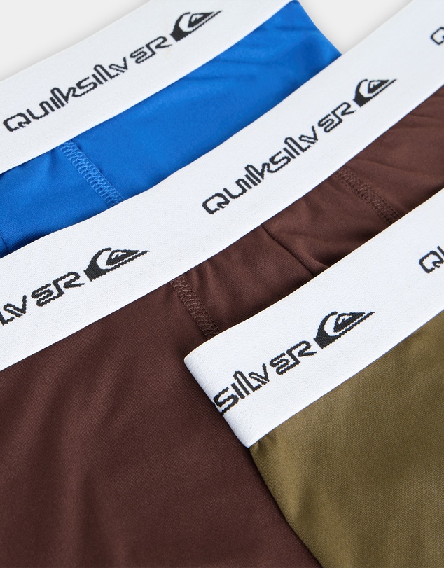 Quiksilver - Mens Quiksilver Brief 3 Pack Boxer