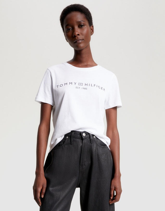 Tommy Hilfiger - Signature Crew Neck Logo T-Shirt