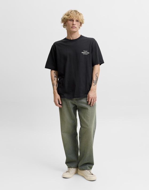 Jack & Jones - Jornorrebro SS Crew Neck Typo Tee Noos