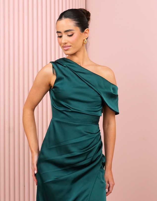 Azzurielle - Clodia Satin Dress