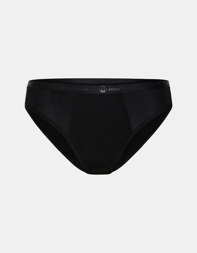Modibodi - Classic Period Bikini Super Absorbency Black