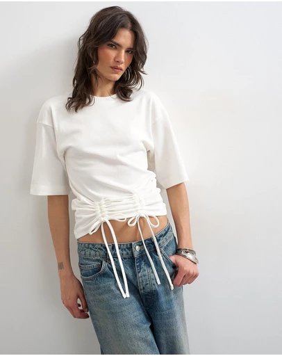 TOPSHOP - Tsmalle Detail T-Shirt