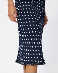 Reformation - Layla Knee Length Skirt