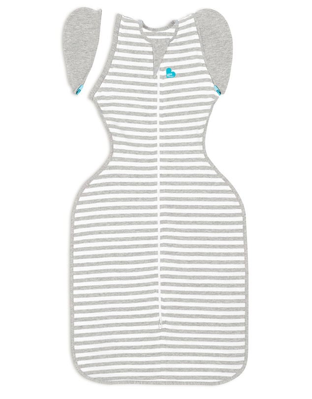 Love to Dream - Transition Bag 1.0 TOG Stretch Cotton Stripe in Grey