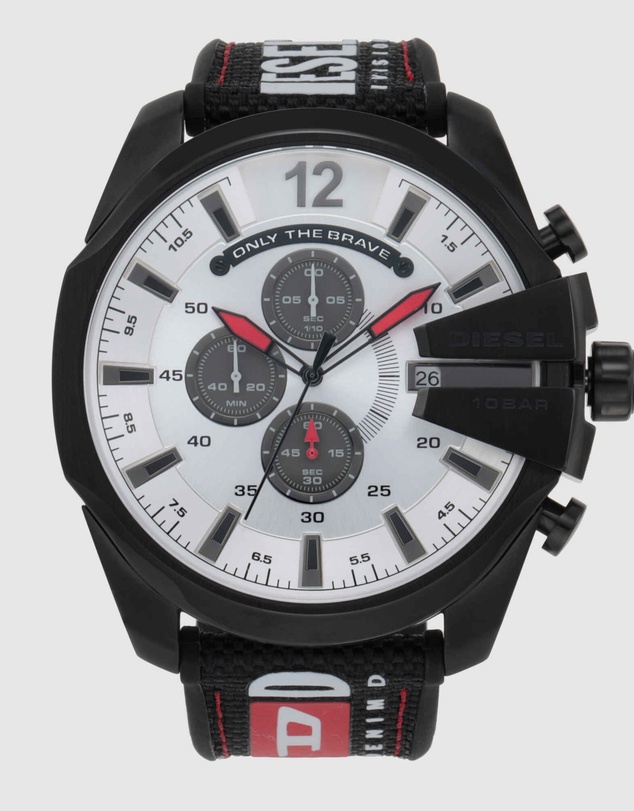 Diesel - Mega Chief Black Chronograph Watch DZ4512