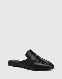 Wittner - Aaron Leather Backless Loafers