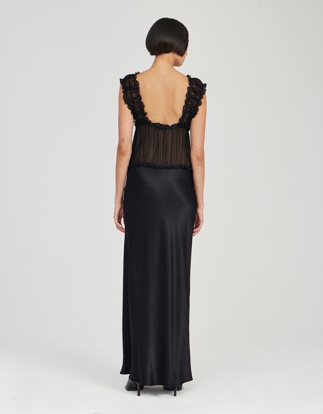Third Form - Held Floor Length Dress