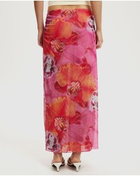Cotton On - Mesh Midi Skirt