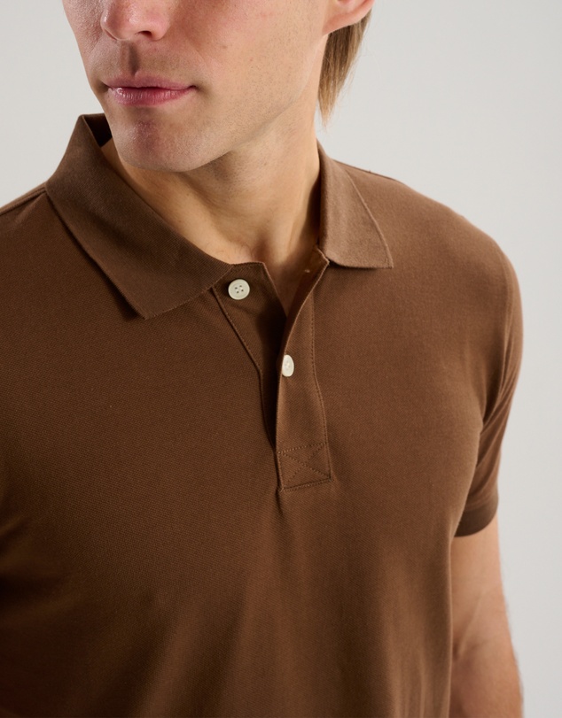 3 Wise Men - 3 Wise Men Portland Polo Shirt - Chocolate