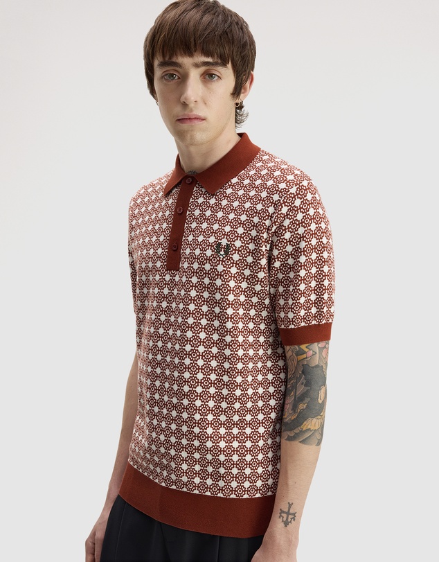 Fred Perry - Floral Jacquard Shirt