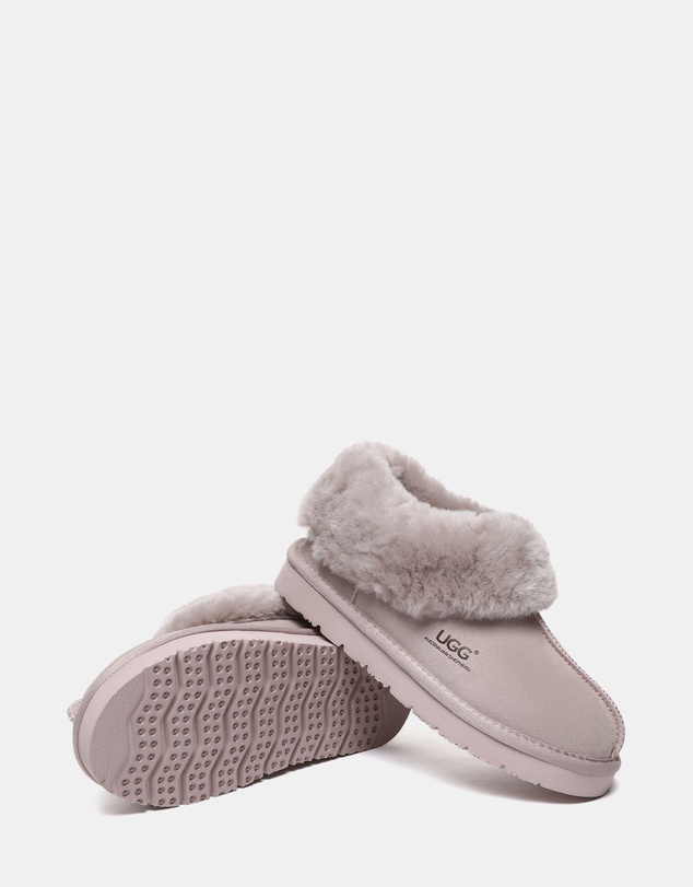 EVERAU - Australian Shepherd Ugg Homey Special Cow Suede Upper House Shoes