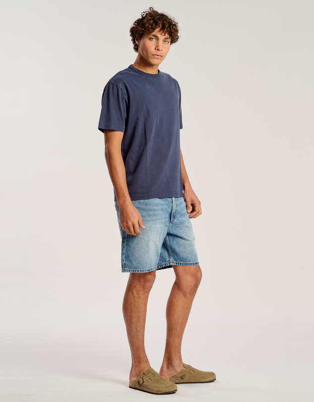 Rolla's - Ezy Denim Shorts - Byron Blue